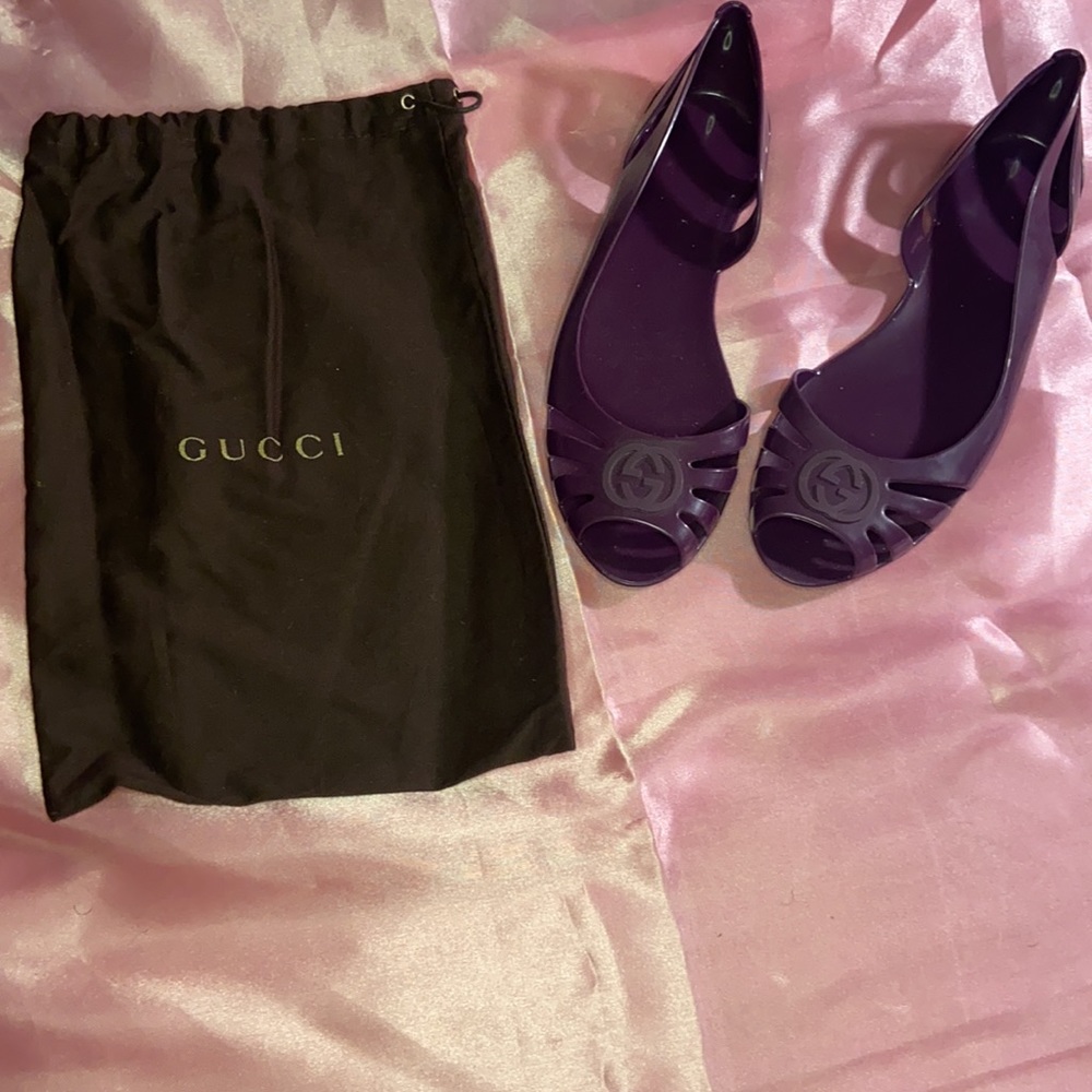 100% Authentic Morola Jelly Gucci Sandles